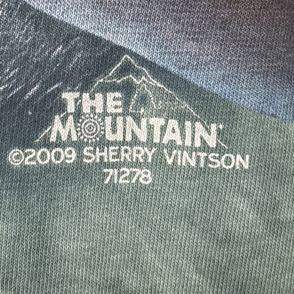 The Mountain Sherry Vintson 71278 Manatee Manatees Tie Dye Tee T Shirt Large - Picture 3 of 9